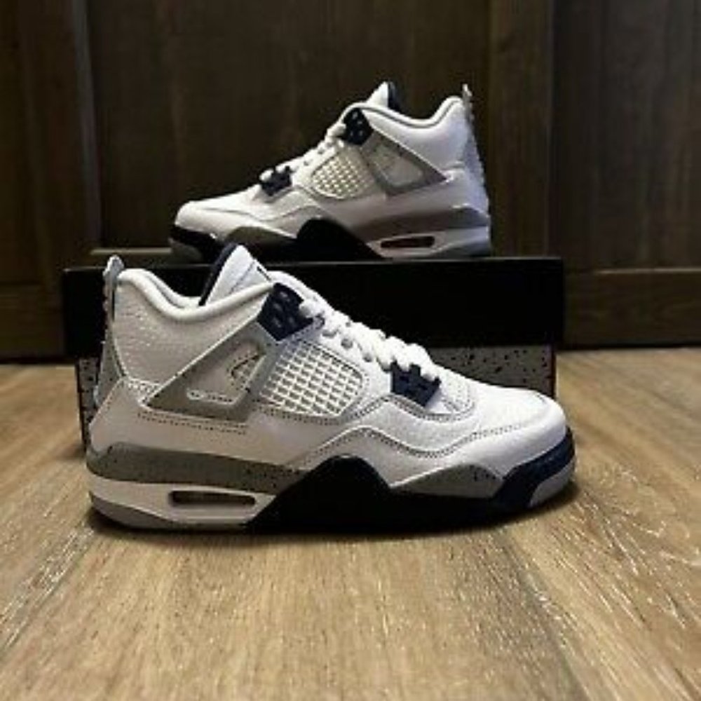 Jordan Retro 4 "Midnight Navy" - Picture 4 of 7
